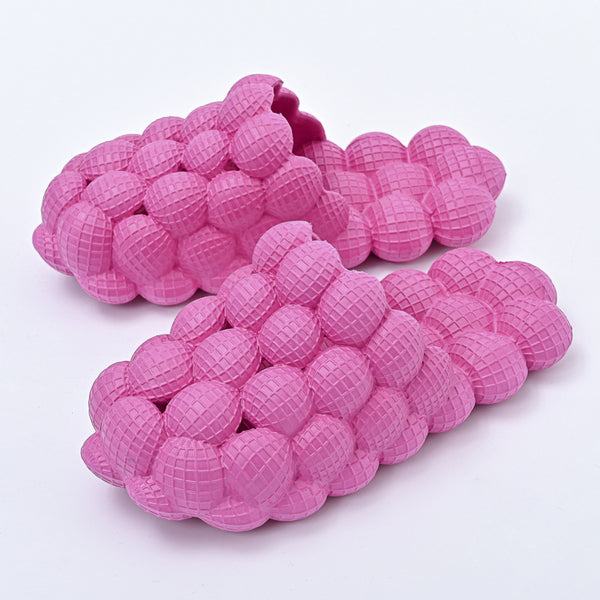 Bright Pink Bubble Slides - Original