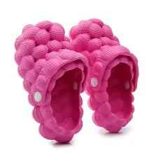 Bright Pink Bubble Slides - Kids
