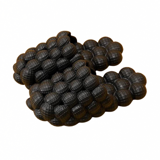 Black Bubble Slides - Original